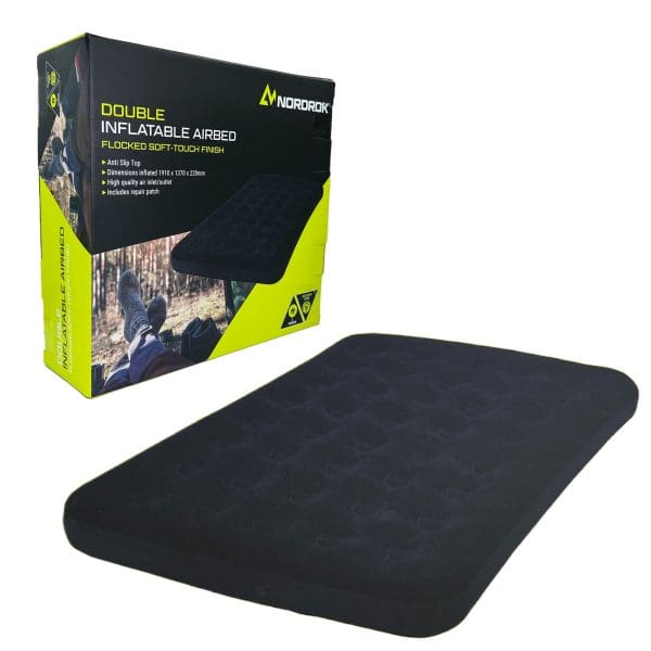 Double Flocked Inflatable Airbed